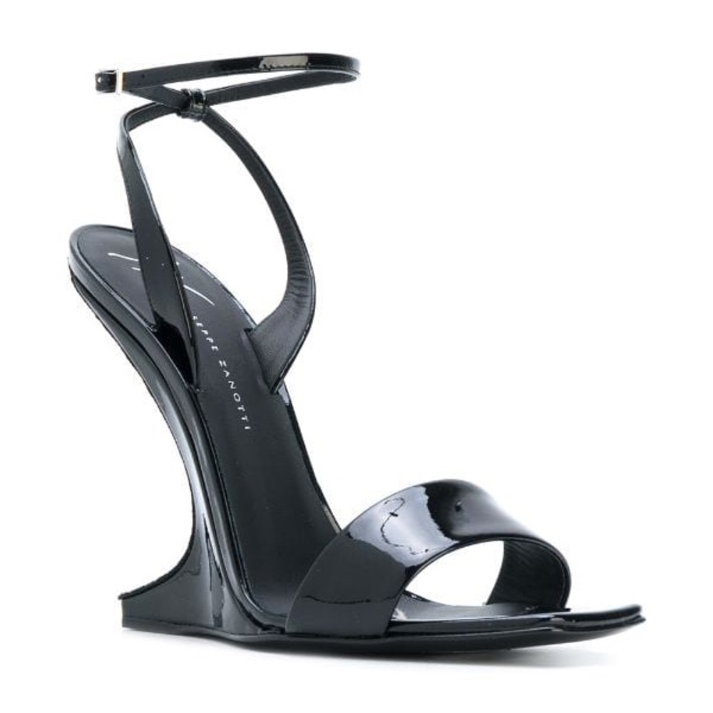 💫Giuseppe Zanotti💫Picard Crystal Wedge Sandals💎 - Picture 2 of 8